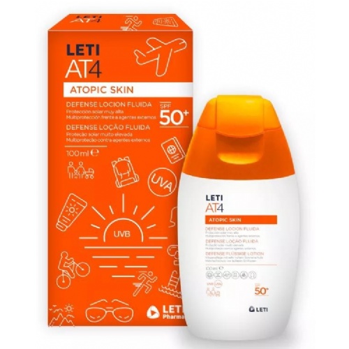 Letiat4 defense locion fluida spf 50+ (1 envase 100 ml)