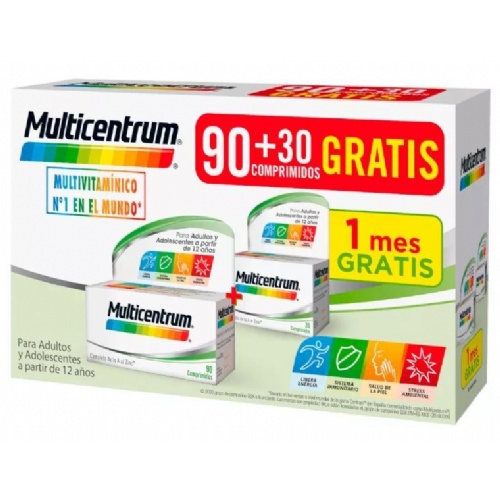 Multicentrum (90 + 30 comprimidos pack promocional)