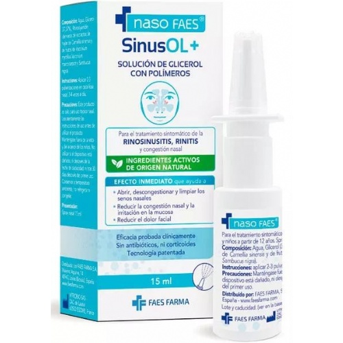 Naso faes sinusol+ (1 spray nasal 15 ml)