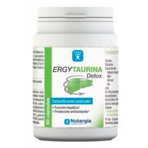 Nutergia ergytaurina detox 60 caps