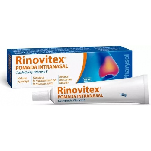 Rinovitex pomada intranasal pharysol (1 tubo 10 g)