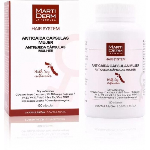 Martiderm anticaida capsulas mujer 120 capsulas