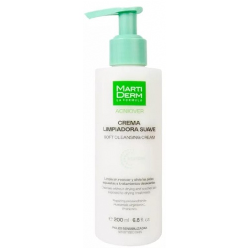 Martiderm acniover restore crema limpiadora suave (1 envase 200 ml)