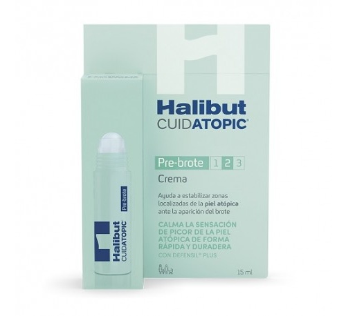 Halibut cuidatopic crema pre-brote (15 ml)