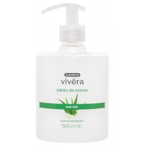 Acofarma vivera jabon de manos aloe vera (1 envase 500 ml)