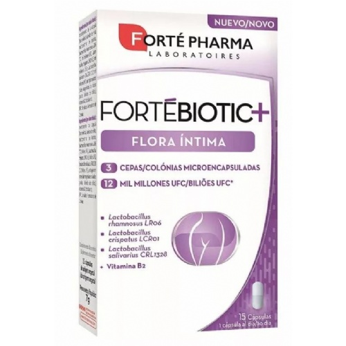 Fortebiotic+ flora intima (15 capsulas)