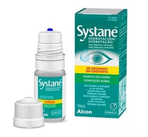 Systane hidratacion - gotas oftalmicas lubricantes sin conservantes (1 frasco 10 ml)