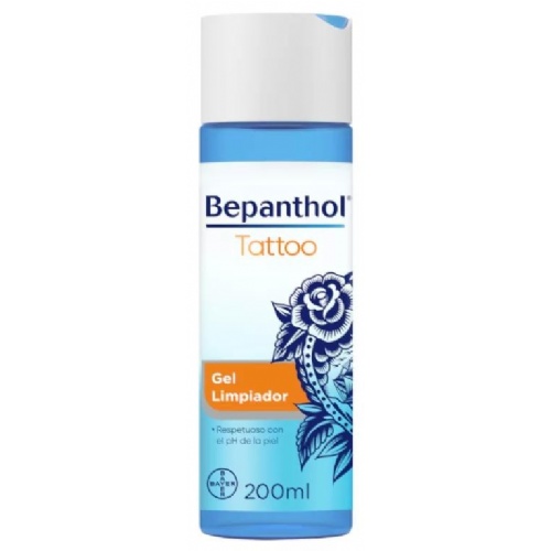 Bepanthol tattoo gel limpiador 1 envase 200 ml