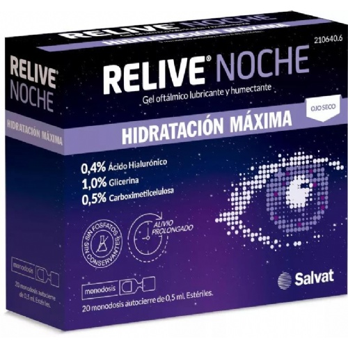 Relive noche (20 monodosis 0,5 ml)