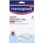 Hansaplast aqua protect - aposito esteril (5 unidades 15 cm x 10 cm talla 3xl)