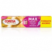 Corega max fijacion + confort (1 tubo 70 g sin sabor)