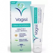 Vagisil cuidado incontinencia crema 2 en 1 (1 envase 30 g)