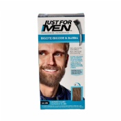 Just for men bigote y barba - gel colorante (1 envase 30 ml color castaño claro)