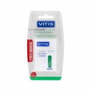 Vitis cinta dental con fluor y menta (50 m)