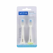 Cepillo dental electrico - vitis sonic s10 / s20 (medio 2u recambio cabezal)