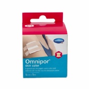 Esparadrapo hipoalergico - omnipor skin color (1 unidad 5 m x 5 cm)