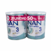 Nan optipro 3 (2 envases 800 g)