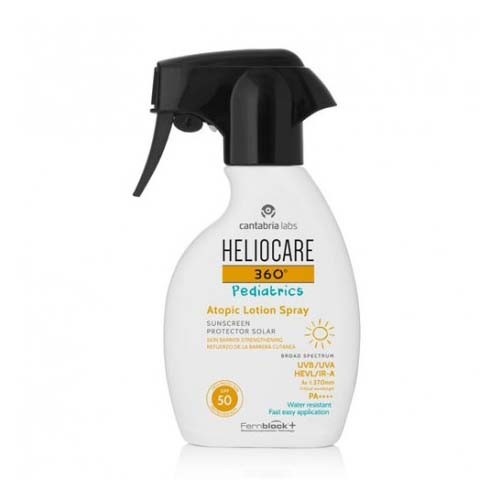 Heliocare 360º spf 50+ pediatrics atopic lotion - protector solar (1 spray 250 ml)