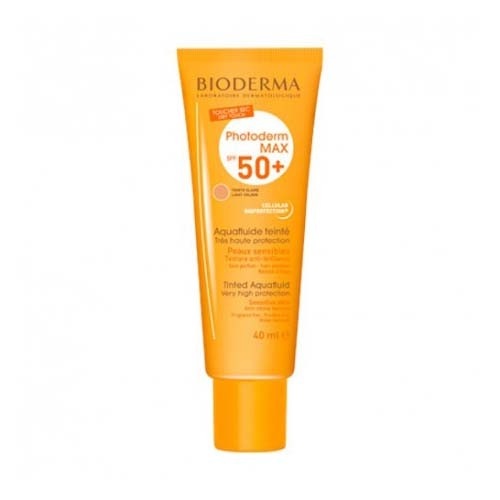 Photoderm max spf 50+ aquafluido - bioderma (1 envase 40 ml color claro)