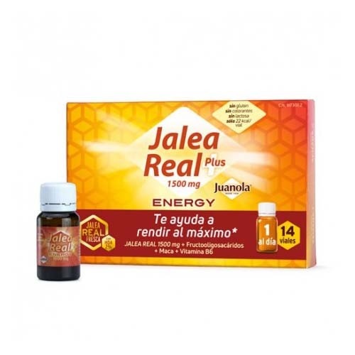 Juanola jalea real energy plus (14 ampollas bebibles)