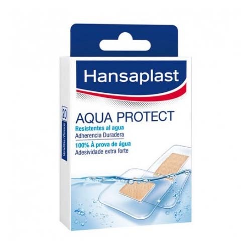 Hansaplast aqua protect - aposito adhesivo (surtido 20 unidades)