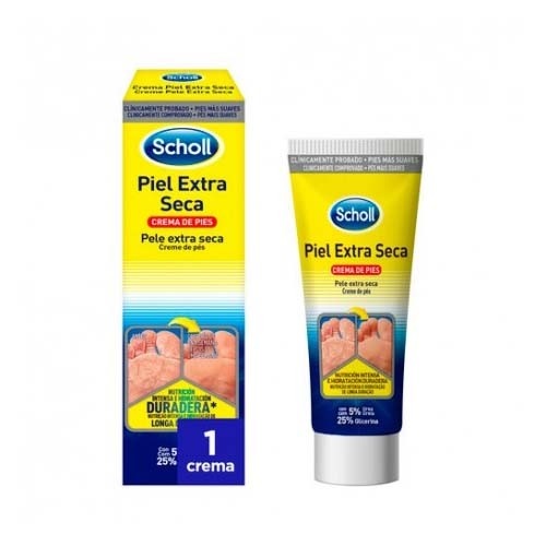 Scholl crema piel extra seca (1 envase 75 ml)