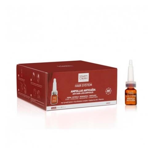 Martiderm ampollas anticaida (14 ampollas 3 ml)