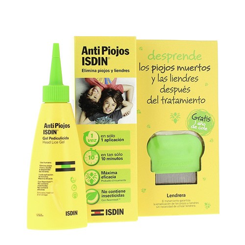 Antipiojos pack gel pediculicida con lendrera - pediculicida