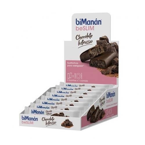 Bimanan beslim sustitutivo (30 barritas 31 g sabor chocolate intenso)