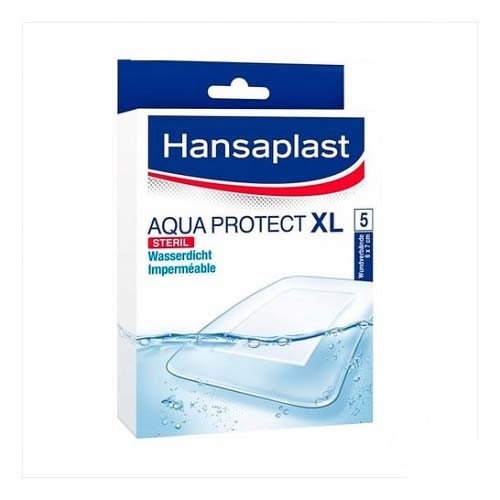 Hansaplast aqua protect - aposito adhesivo (xl 5 u)