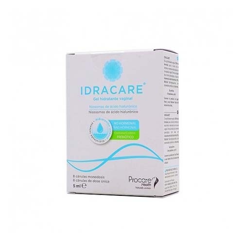 Idracare gel hidratante vaginal (8 canulas monodosis 5 ml)