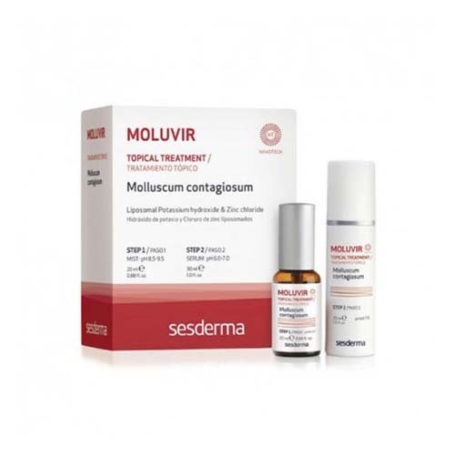 Moluvir tratamiento topico 2 pasos (1 envase 20 ml + 1 envase 30 ml)