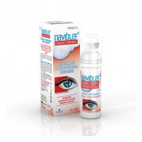 Naviblef cuidado intensivo (espuma 1 envase 50 ml)